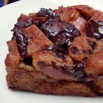 Alton Brown's Chocolate Bread Pudding