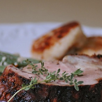 Телячья корейка на кости