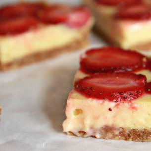 Клубничные пирожные