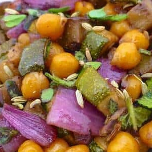 Простой овощной салат