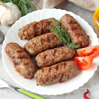 Кебаб из говядины с сыром