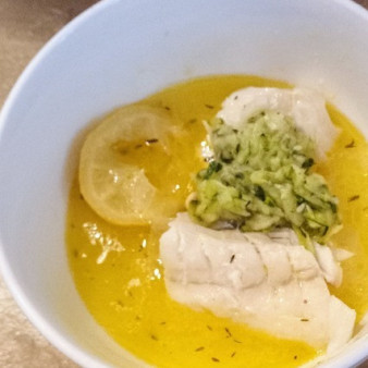 Рыба-пашот в лимонном соусе