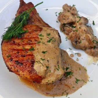 Балык на кости