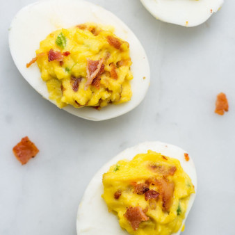 Bacon-Jalapeño Deviled Eggs