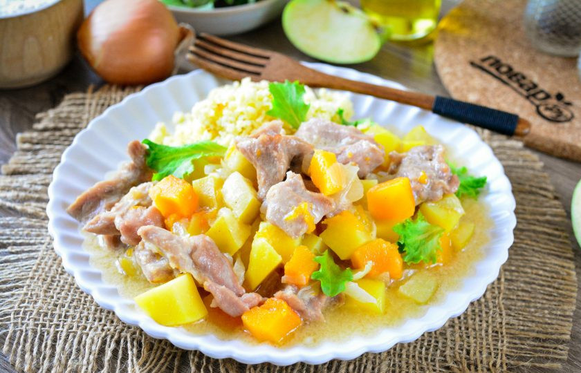 1. Этап. Гуляш по-мароккански: Приятного всем аппетита!