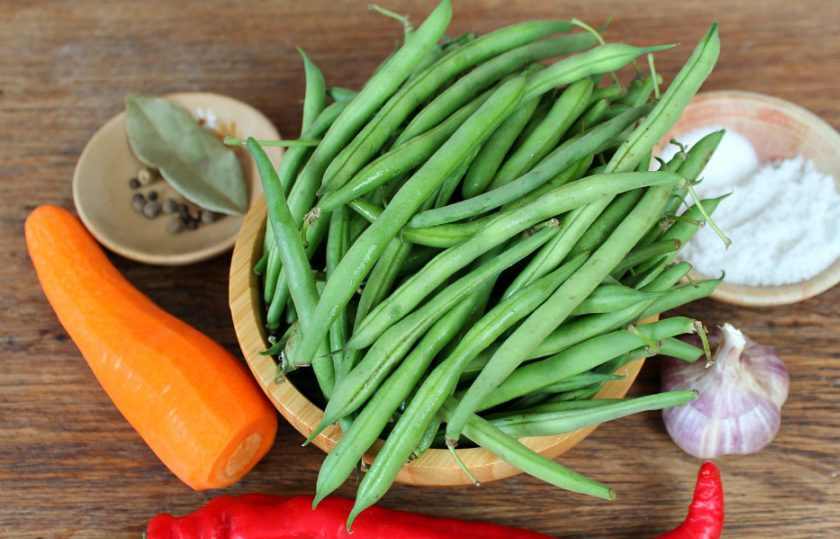 1. Этап. Турша из фасоли по-армянски: Подготовим ингредиенты.