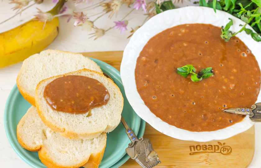 1. Этап. Шоколадная паста ПП: Подайте пасту к столу охлажденной, желательно в дуэте с выпечкой.