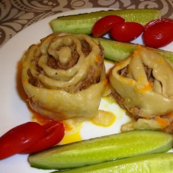 Ленивые пельмени в мультиварке