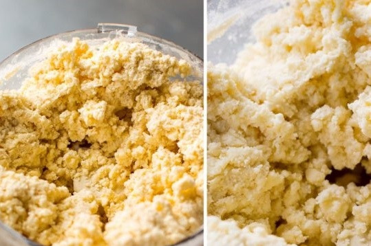 1. Этап. Ругелах: 2. Перемешайте все до однородности.