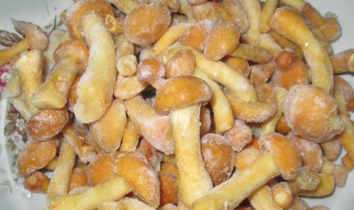 1. Этап. Солянка с грибами и курицей: Грибы (у меня были опята) я размораживаю, промываю и даю стечь воде. Курицу тоже промойте.