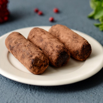 Веганское пирожное Картошка