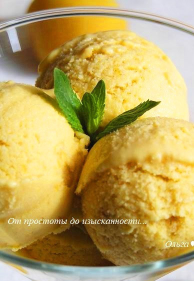 1. Этап. Абрикосовое мороженое с бадьяном: Угощайтесь!