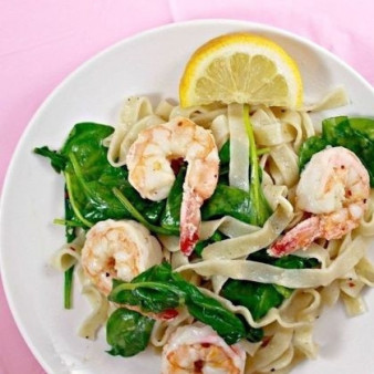 Паста с креветками Амор-Амор