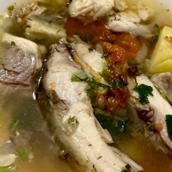 Уха …, суп рыбный по-ростовски