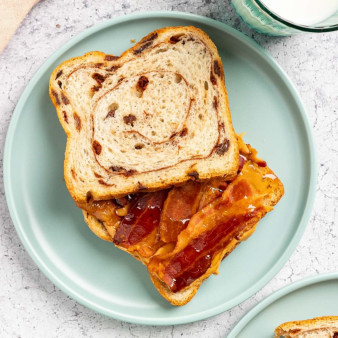 Peanut Butter and Bacon Sandwich
