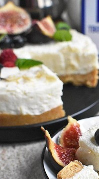 1. Этап. Чизкейк с инжиром и кокосом: Нежность и сливочность просто зашкаливают!