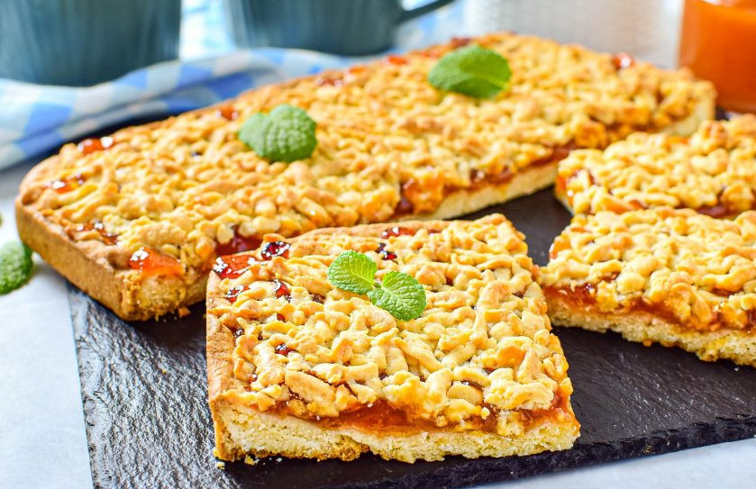 1. Этап. Венский пирог с вареньем: Приятного аппетита!