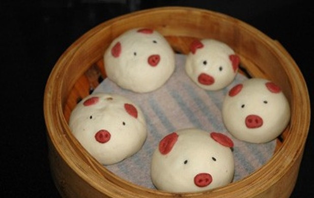 1. Этап. Паровые булочки по-вьетнамски: Выпекайте 