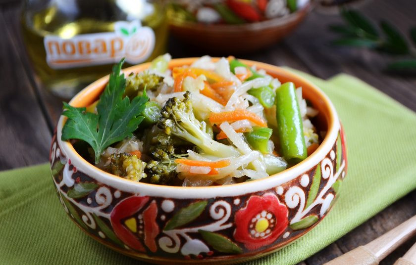 1. Этап. Тушеный сельдерей: 7. Приятного аппетита!