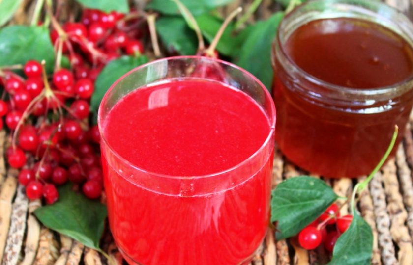 1. Этап. Морс из малины и калины: Морс из малины и калины готов, пейте на здоровье.