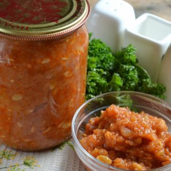 Икра кабачковая (закрутка)