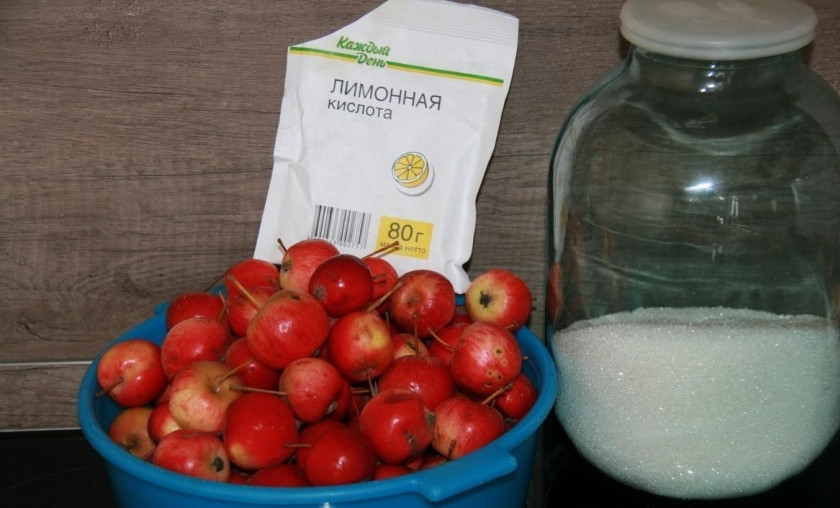 1. Этап. Варенье из ранеток с хвостиками: 1. Берем все необходимые ингредиенты.