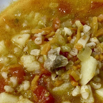 Рассольник по ленинградски