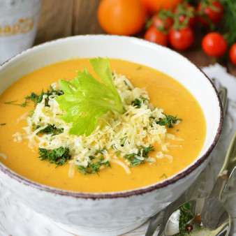 Итальянский чечевичный суп