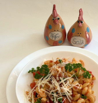 1. Этап. Быстрая сковорода Паста с чоризо: Ооочень вкусно!