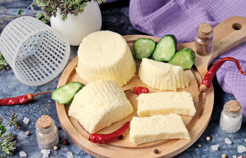 1. Этап. Домашний сыр из молока и кефира: Приятного аппетита!