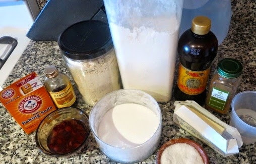 1. Этап. Веганское овсяное печенье: Подготовьте все необходимые ингредиенты.