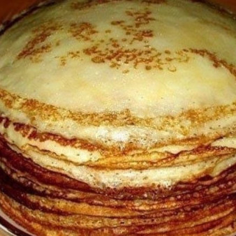 Бабушкины блины на молоке