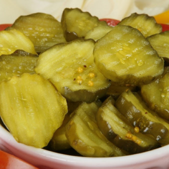 Огурцы в горчичной заливке