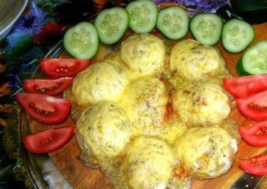 1. Этап. Картофель в микроволновке: Картофель в микроволновке готов! Подавать немедленно.