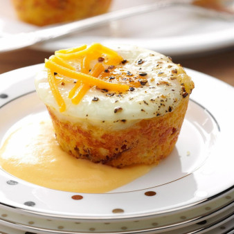 Shirred Egg Corn Muffins
