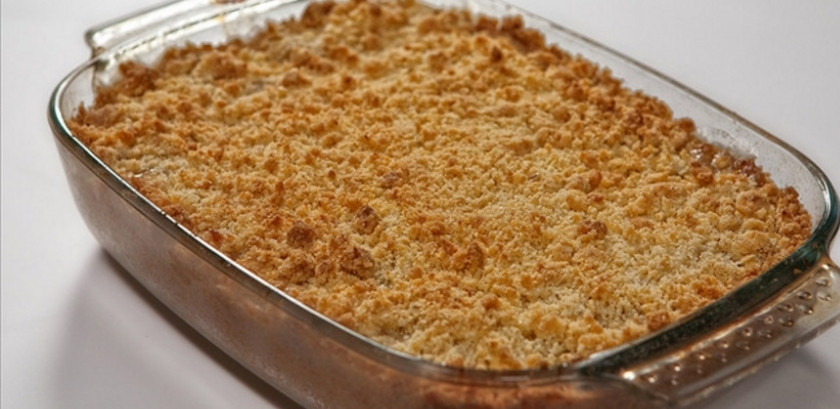 1. Этап. Голландский яблочный пай: 5. Выпекайте в духовке при температуре 180 °С 40-45 минут. Голландский яблочный пай готов! Приятного аппетита!