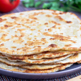 Лепешки без яиц