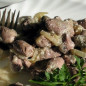Сердечки куриные в сметане