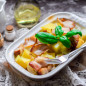 Картошка с копченой грудинкой