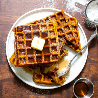 Pumpkin Waffles