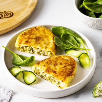 Картофельные зразы с брокколи