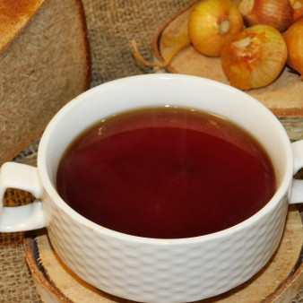 Бульон из сушеных грибов