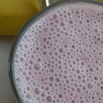 Смузи с овсянкой и бананом