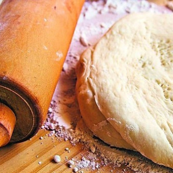 Творожное тесто для пиццы