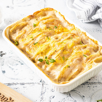 Гратен на кокосовом молоке