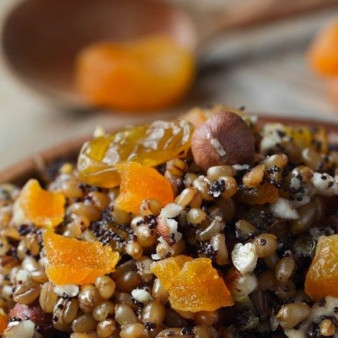 Кутья с изюмом