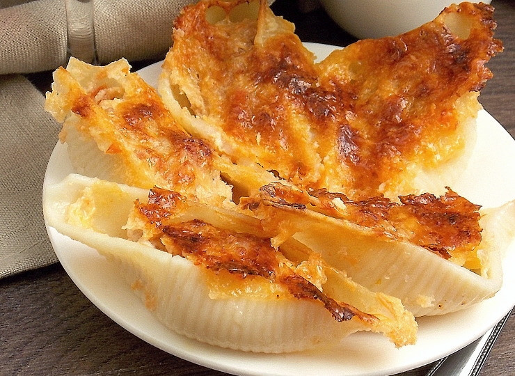 1. Этап. Запеченные конкильони: Приятного аппетита!