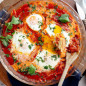 Make Shakshuka Fast and Easy in the Microwave