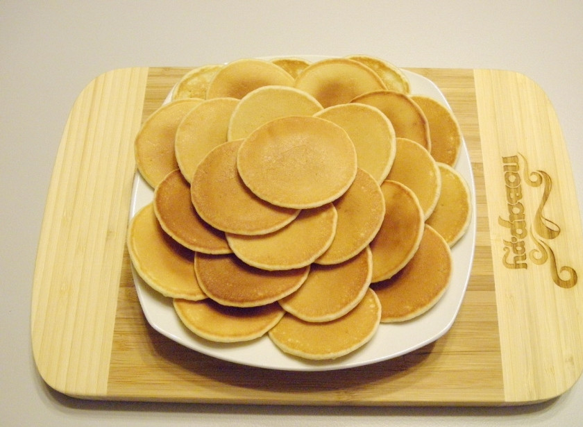 1. Этап. Панкейки на кислом молоке: Панкейки готовы! Приятного!