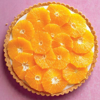 Fresh Orange and Yogurt Tart